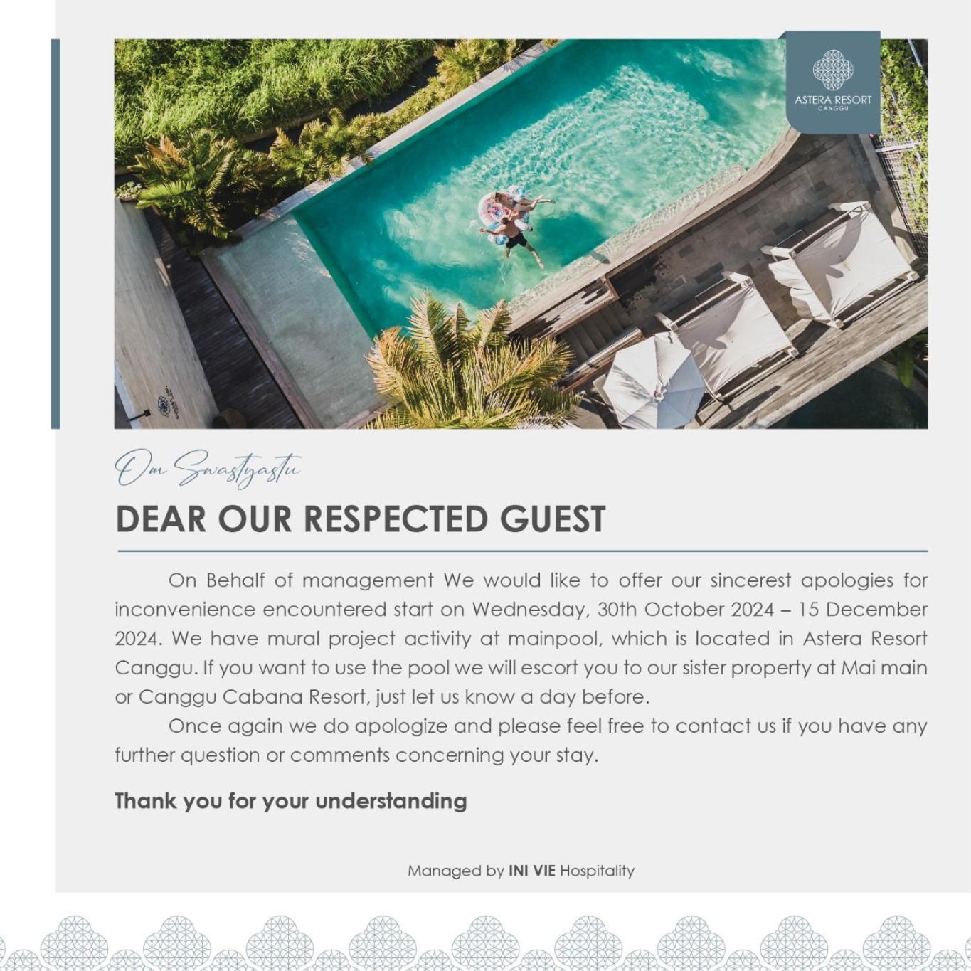 Astera Resort Canggu By Ini Vie Hospitality 외부 사진